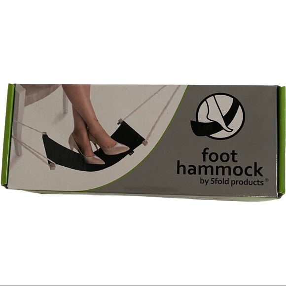 Foot Hammock by 5fold Products Keep Your Feet Up Ergonomic Design NIB - Picture 1 of 5